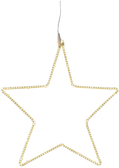 Star Trading Buiten Verlichte Ster 'Tapesil' met 192 LED's, stersilhouet, netvoeding, warm wit, Ø 52cm