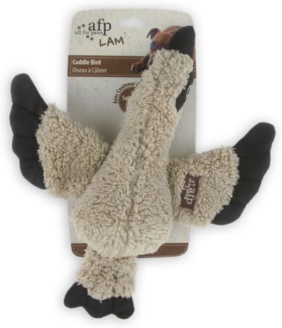 All For Paws Cuddle Vogel - Hondenspeelgoed - 30x25x6 cm Assorti