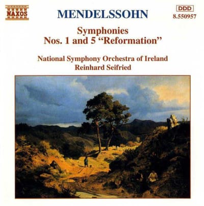 National Symphony Orchestra Ireland - Mendelssohn: Symphonies 1 & 5 (CD)