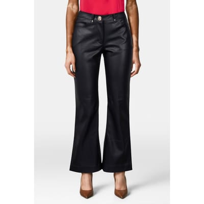 GUESS Marciano By  Ramona Pant Jet Black Maat: 38 | Wijde Broeken Outlet | Dames | Zwart