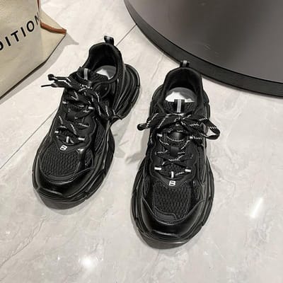 Koppel Parijs Papa Schoenen Dames Lente Nieuwe Trendy Niche Casual Sport Hardloopschoenen Heren 44