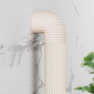 Schuimpijp Isolatie - Buis Isolatiehoes - Vorstbescherming Leidingen - Zelfklevende Installatie - 2 Meter Lengte - Wit