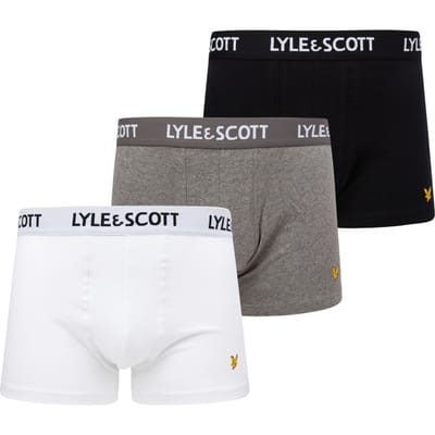 Lyle & Scott Basic Core Trunk Boxershorts Heren (3-pack) - Maat XL