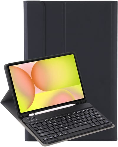 Hoesje - Geschikt voor Samsung Galaxy Tab S10 Lite - Toetsenbord Case - Keyboard Book Cover - Hoes - Zwart