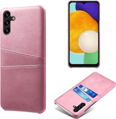 Coverup Hoesje - Geschikt voor Samsung Galaxy A14 Hoesje - Coverup Dual Card Back Cover - Rose Gold
