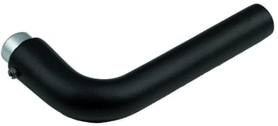 Ami Deurkruk gatdeel - L-model - aluminium - zwart ral 9005 STR