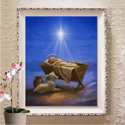 Peinture Diamant 5D Broderie Diamant Forage Complet Art Mosaïque Image de Strass Cadeau Halloween Full Square 20X30CM