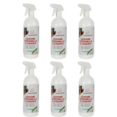 Paardenlotion Umbria Equitazione CITRONELLA E GERANIO (x6)
