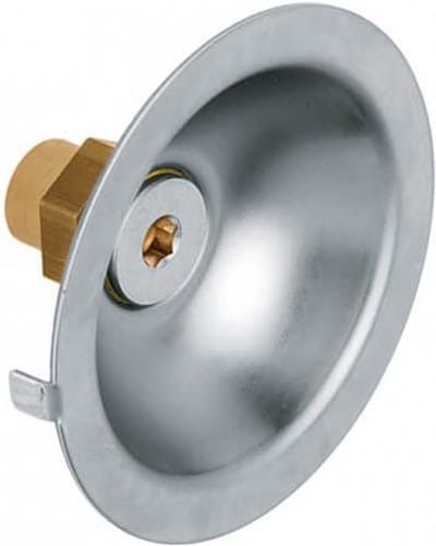Bonfix Ronde gevelkom - RVS gepolijst - 1/2 x 15 - binnendraad x capillair