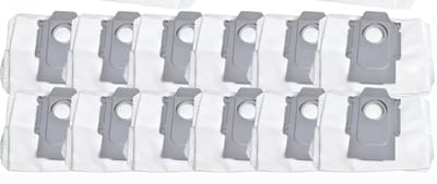 12 Stuks Stofzakken voor Roborock S8+/S8 Pro Ultra/S7 MaxV Ultra/Q7 M5+/L5+/Max+/Q8 Max+/Q5 Pro+/Q5 Max+/Q10 S5+/X5+ Stofzuiger, Reservezak, Accessoires, Stofzuigerzakken, Reserveonderdelen