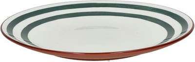 Pomax Mykonos plat bord D27cm groen