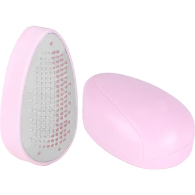 Lime à Pied Manuelle Ménagère Outil de Suppression des Callosités et Peaux Mortes des Pieds Accessoire de Soin des Pieds Rose