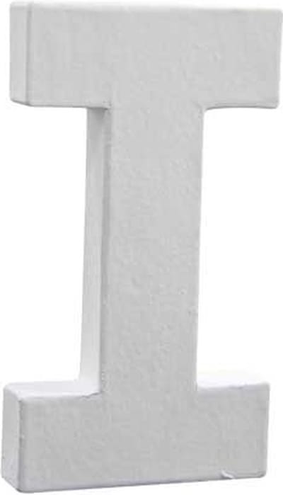 Letter wit I 12 cm