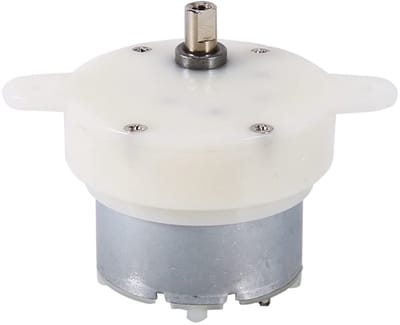 Allecto - Elektromotor - 12 V DC motor - Hoog koppel - Compact formaat - Lage snelheid - Vervangaccessoires - Geschikt voor diverse toepassingen - ...