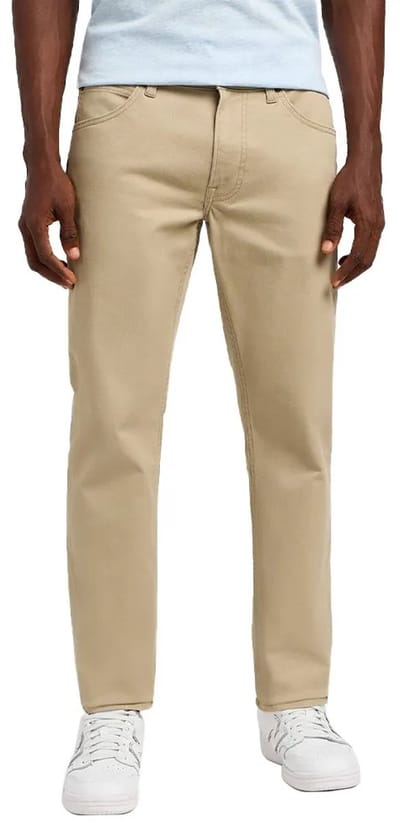 Lee Daren Fly Regular Fit Spijkerbroek Beige 31 / 32 Man