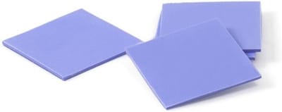 Thermische Warmteoverdrachtpads 30x30x1 mm - Set van 4 - CPU GPU Chipset Koeling - Hoog Warmtegeleidingsvermogen >3,17 W/mK - Temperatuurbestendig -30°C tot 240°C - voor Heatsink en Koellichamen