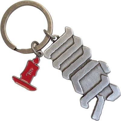 My Chemical Romance - MCR Logo Candle Charm Sleutelhanger - Zilverkleurig