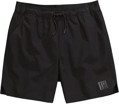JAY-PI - Heren - Sportbroek FLEXNAMIC® fitness elastische tailleband QuickDry - Zwart - Maat 6XL