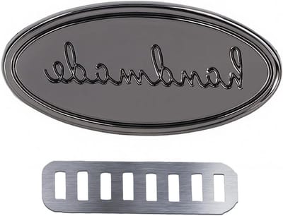 Handgemaakte Labels - Metalen Tags - DIY Decoratie - Ronde Vorm - 5 stuks - Zwart