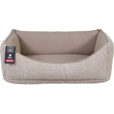 Hondenmand Zolux - Gewatteerd Taupe 65cm - Comfortabel voor Kleine Honden, Afneembare Hoes