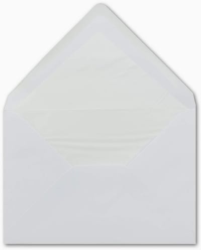 DIN C5 Enveloppen Wit Gevoerd met Zijdepapier 16_3 x 22_8 cm Zonder Venster