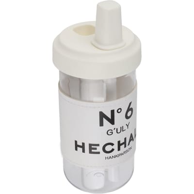 Waterfles met Rietje Leuke Reisbeker met Afneembaar Deksel Plastic Herbruikbare Waterbeker Veilig Gezond white
