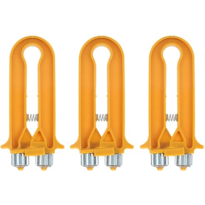 Tendeur de câble de fil de cadre de ruche, outil de sertissage, équipement pour l'apiculture, 3 pièces orange