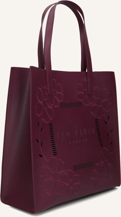 Ted Baker schoudertas Rowcon Embroidery Floral Large Icon Bag Dp - Purple paars