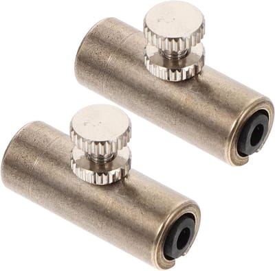Cello Wolf Demper - Muziek Accessoire - Wolfklank Dempen - Set van 4 stuks - 2.4x1.6x0.8CM - Zilver