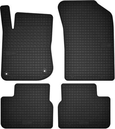 Wielganizator SolidTread - Auto Vloermatten - Peugeot 2008 I - Crossover - Zwart - 4-delig