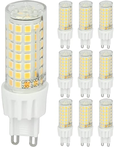 LED line LITE LED Insteeklamp G9 - 8W (vervangt 60W) - 750lm - Ø19mm - 230V - Energiezuinig - 10 stuks