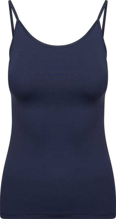 RJ Bodywear - Pure Color - Dames Spaghetti Top - Donkerblauw - S