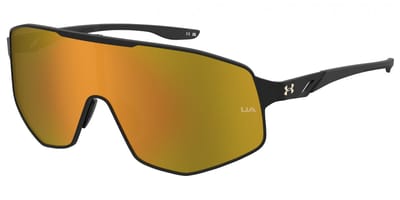 Under Armour UA GAMEDAYMTL/G Matte black gold 99/1/125 MAN Zonnebrillen