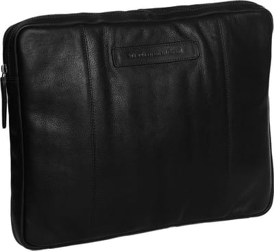 Chesterfield Glenn Leren Laptopsleeve - 15,4 inch - Zwart