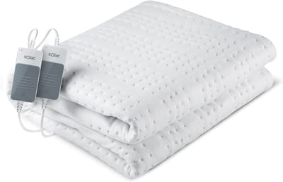 Elektrische deken - Warmtedeken - Comfortabele warmte - Sensfort technologie - 150x140 cm - Wit