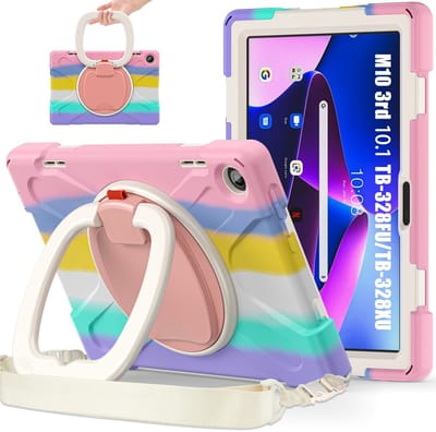 EtuiTab - Lenovo Tab M10 10.1 2022 - 3e Generatie - Beschermend Etui - HighArmor Type - TPU en Poliwêrgolaan