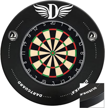 Dailygoods- Dartbord Surround Beschermende Ring - Wandbescherming - Makkelijke Montage - Voorkomt Muurbeschadiging - Binnendiameter 45 cm - Buitendiameter 75 cm - Dartbordring