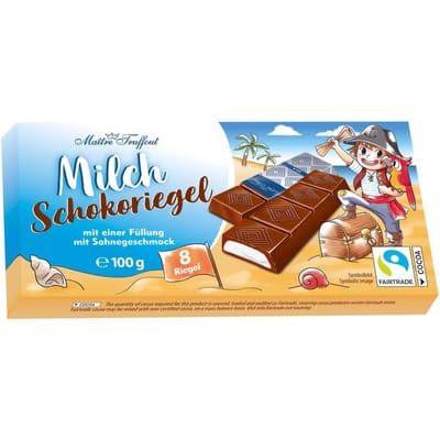 Chocolats MaitreTruffout Fourrage Lait 100 g