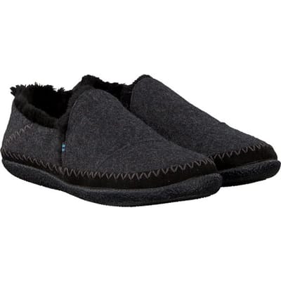 TOMS INDIA Dames Pantoffels - DARK GREY - Maat 36/37