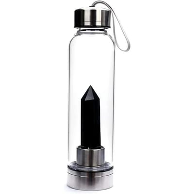 Natuurlijke Zeshoekige Prisma Glazen Waterbeker Kristallen Energiebeker Toverstaf Spa Theekop 601-700ml