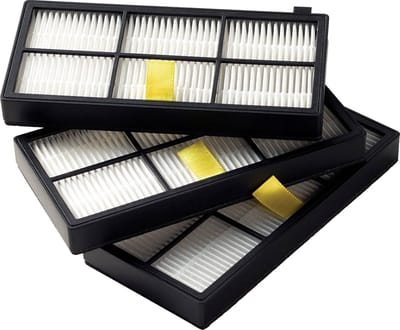 Originele Set Hoogefficiënt AeroForce Filters voor de iRobot Roomba 800 en 900 Serie (3 Stuks)
