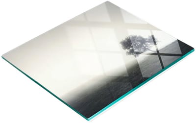 Decoratieve glazen keukensnijplank Lone Tree 60x52 cm