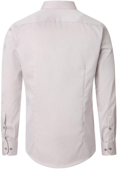 Beige Venti Overhemd Kent Boord Modern Fit Katoen - 3XL