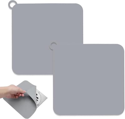 Set van 2 geurafsluiters voor afvoer, geurremmend en vervormingsbestendig, ideaal voor keuken, badkamer en toilet