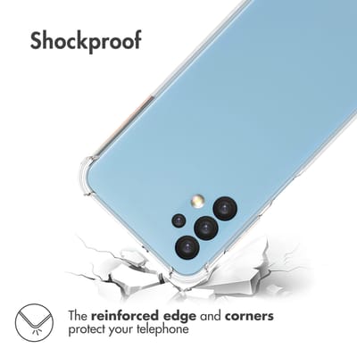 imoshion Hoesje - Geschikt voor Samsung Galaxy A13 (4G) - Shockproof Case - Transparant
