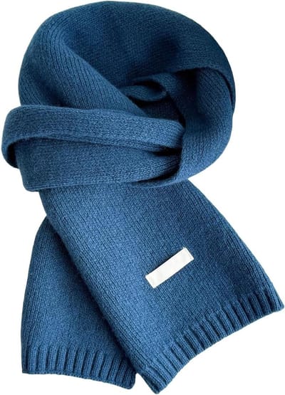 Gebreide Sjaal - Dames Sjaal - Warm Blijven - Zacht Cuddle Materiaal - 30x30x2 cm - Zoals Afgebeeld