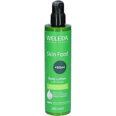 WELEDA Skin Food Body Lotion - Intensieve Voeding & Hydratatie - Driekleurig Viooltje, Kamille & Calendula - Hydrateert De Droge En Ruwe Huid Langdurig - 100% Natuurlijk - 250ml