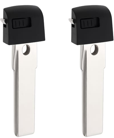 Dailygoody - Auto Sleutelblad - HU66 - Mechanische reservesleutel - 38.7x8*2.8mm - Voor extra beveiliging - Gesch...