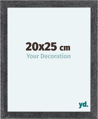 Your Decoration - Fotolijst 20x25 cm - MDF - Grijs Geveegd - Como