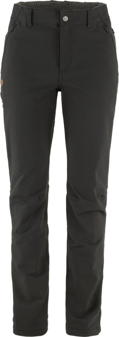 Fjällräven Abisko Winter Stretch Broek (Regular) - Dames Wandelbroek - Black